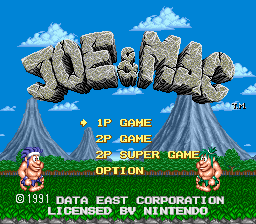 Joe and Mac screenshot 2 for Super Nintendo
